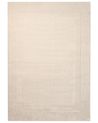 Vloerkleed KARGIL Gebroken wit 160 x 230 cm Wol