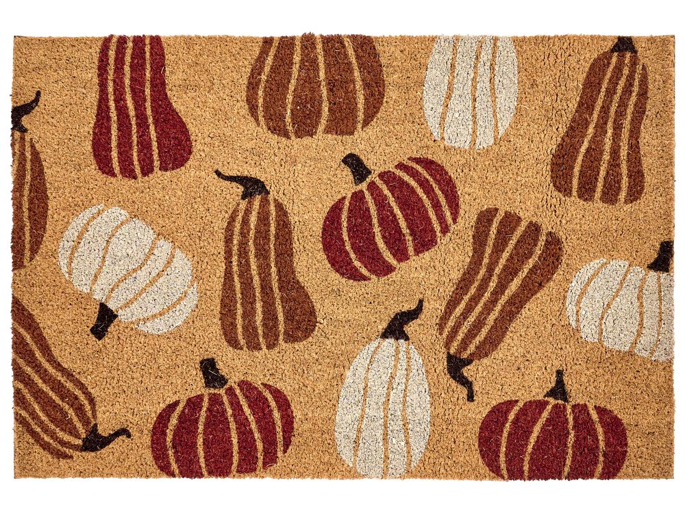 Deurmat PANDIN Meerkleurig 60 x 90 cm Pompoen Kokos