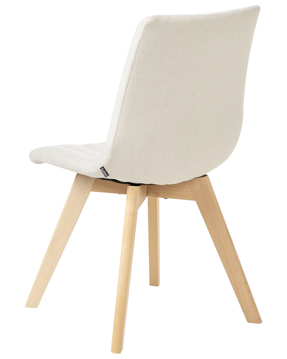 Set of 2 Dining Chairs CALGARY Fabric Off-White_958207