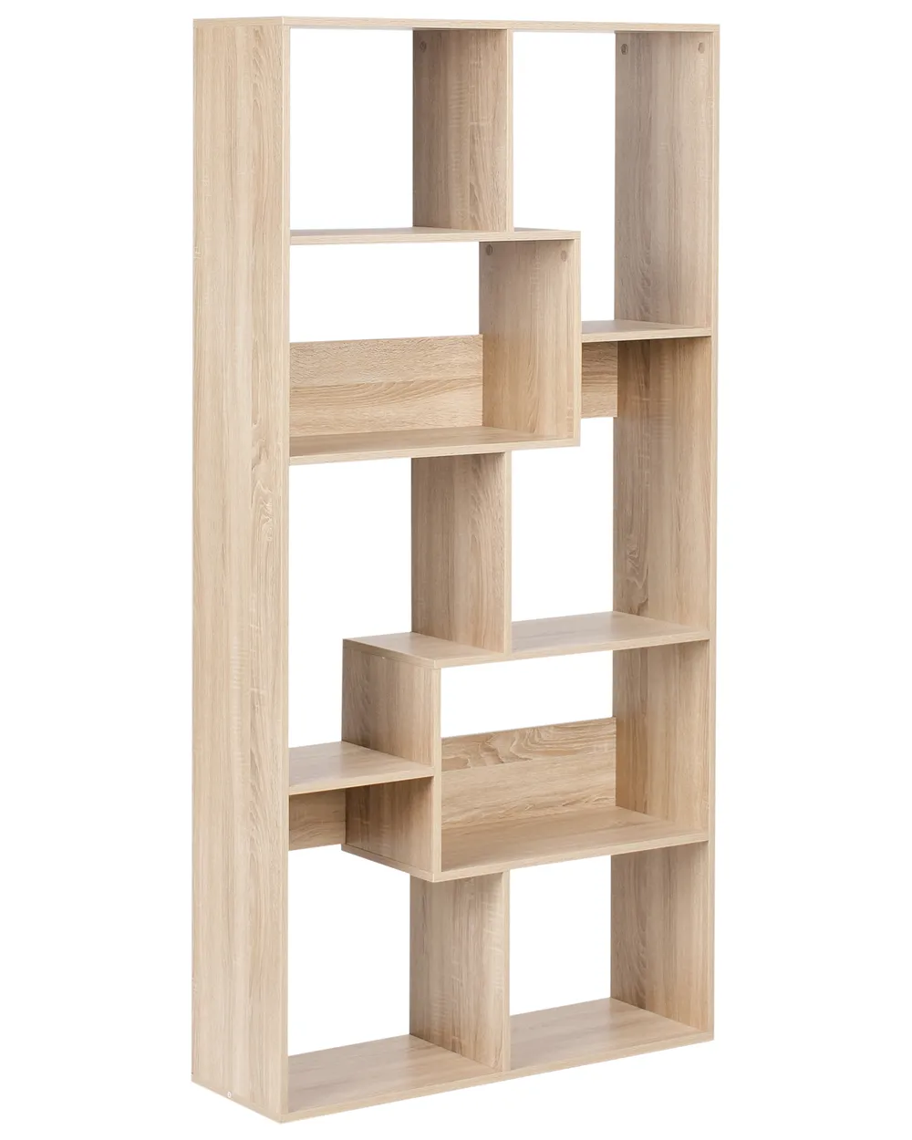 Bücherregal mit 6 Ebenen CHATEH 180 cm Hellbraun