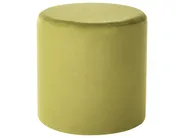 Pouf LOVETT Samtstoff Olivgrün_914666