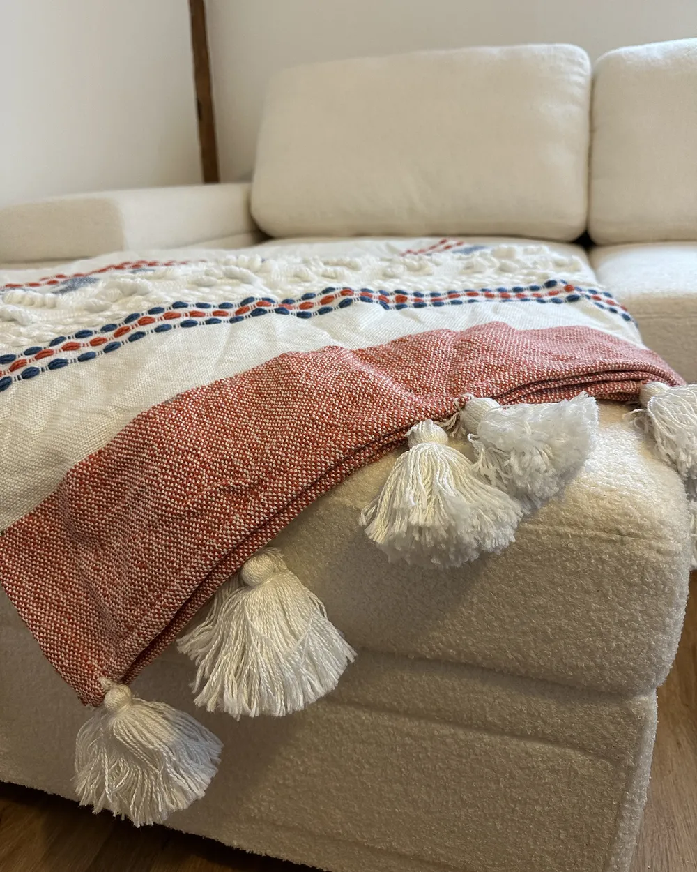 Kuscheldecke CUBUK 130 x 150 cm Bunt_975196