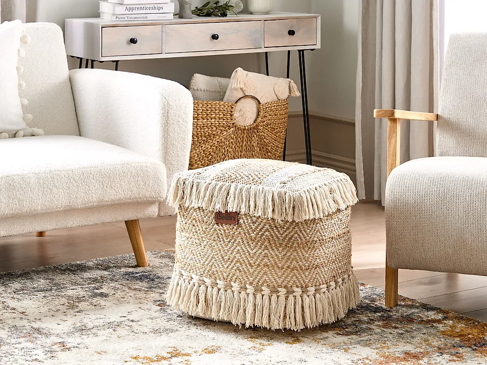 Pouf ALUPOLA Jute Beige_1187244