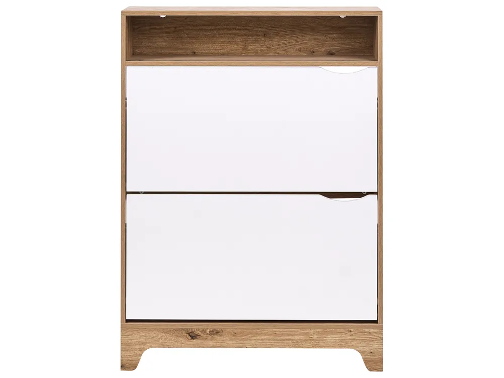 Shoe Storage Cabinet GATTON Light Brown_1014875