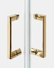 Duschkabine TELA 80 x 80 x 185 cm Gold_944668