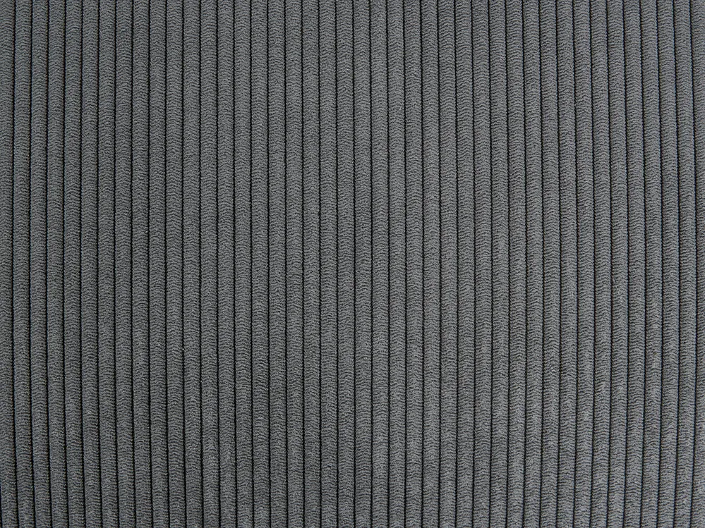 Eckschlafsofa 3-Sitzer LUSPA mit Stauraum Cord Dunkelgrau linksseitig_898719