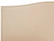 Bett mit Lattenrost Stoff MONTPELLIER 180 x 200 cm Beige_754233