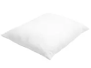 Kopfkissen ERRIGAL Niedrig 50 x 60 cm Mikrofaser Weiß_696903