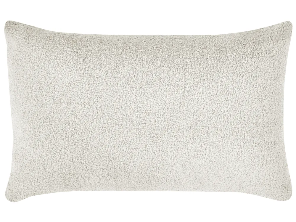 Modul Ecksofa 4-Sitzer AXEBO Bouclé Cremeweiß linksseitig_1075611