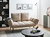 Schlafsofa 2-Sitzer BREKKE Bouclé Beige