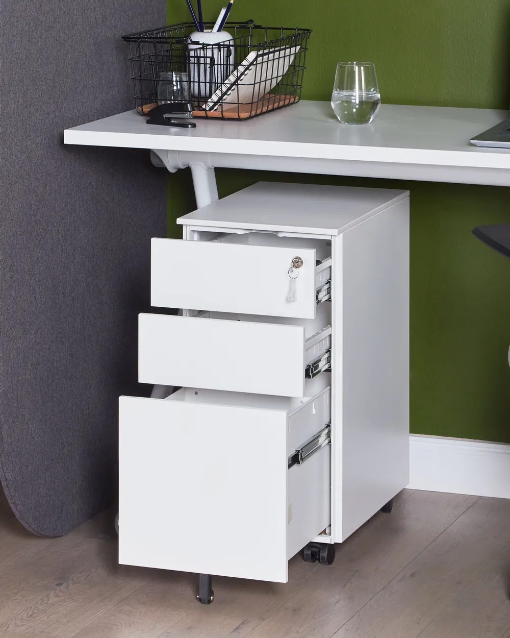 Storage Unit BOLSENA Metal White_932651