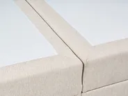 Kontinentalni krevet s prostorom za pohranu MAJOR Svijetlo bež 160 x 200 cm_1028039