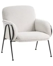 Sessel TRYSNES Stoff Hellbeige_991739