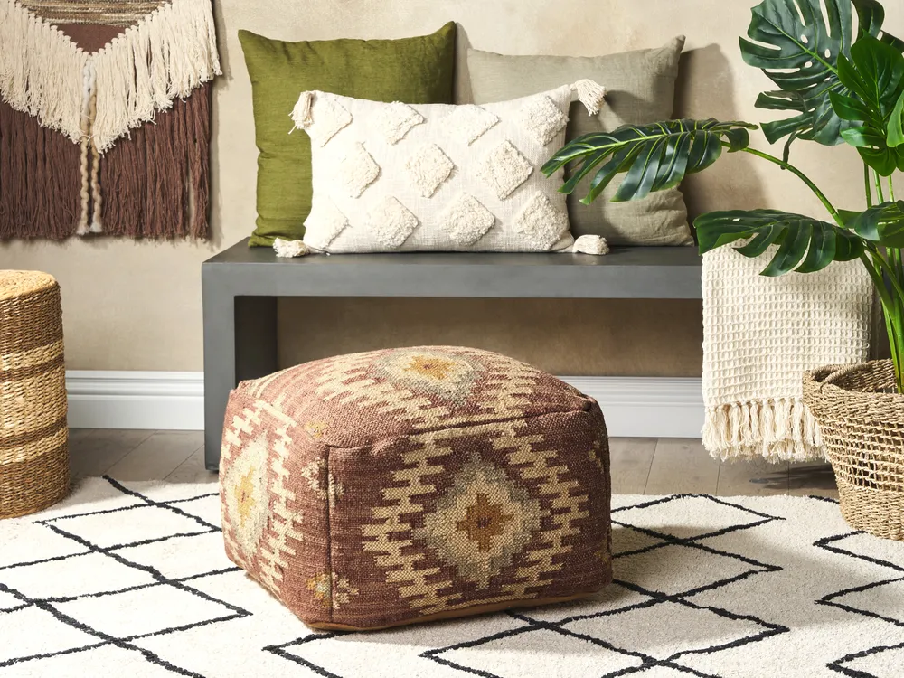 Pouf BEEL Jute Bunt