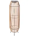 Solarbetriebene Laterne DONGWE 70 cm Naturfarben
