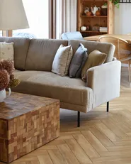 Ecksofa 4-Sitzer BREDA Cord Beige rechtsseitig_1031431