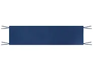 Bench Seat Pad Cushion MONSANO 168 x 35 cm Blue_1133550