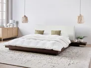 Bett mit Lattenrost ZEN 160 x 200 cm Dunkle Esche_751551