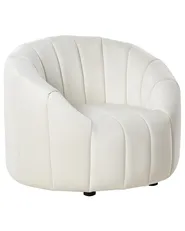 Sessel MALUNG Samtstoff Cremeweiß_883877