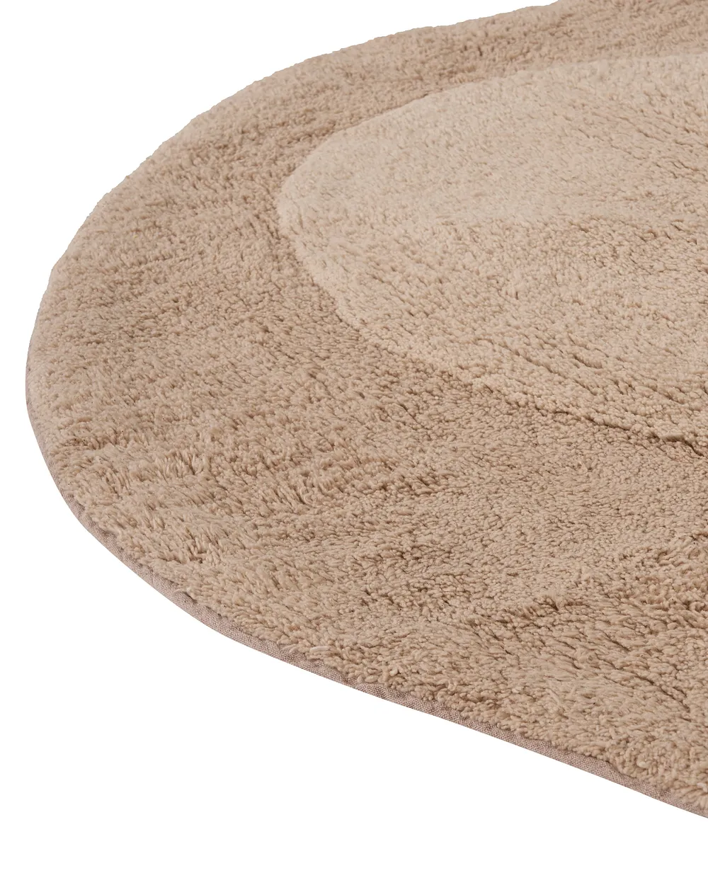 Kindervloerkleed IRINGAL  Beige ø 120 cm Katoen_1135188
