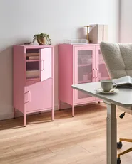 Büroschrank HURON Metall Rosa_1067880