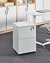 Büroschrank JOHNSON Hellgrau