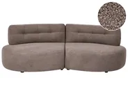 Sofa 3-Sitzer LAERDAL Bouclé Taupe_1062055