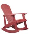 Garten-Schaukelstuhl ADIRONDACK Rot