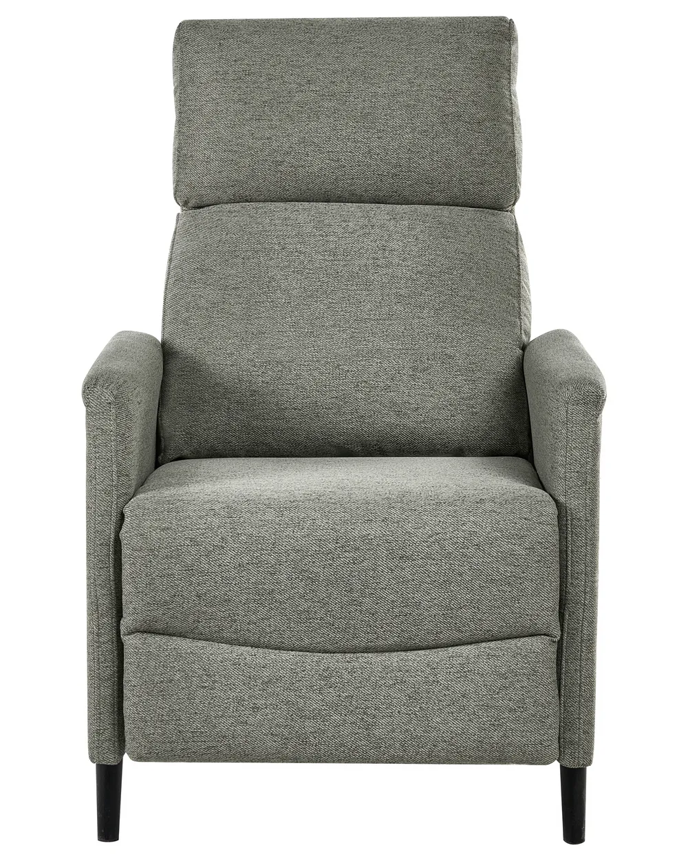 Recliner Chair SELVIK with Footrest Fabric Light Green_1039036