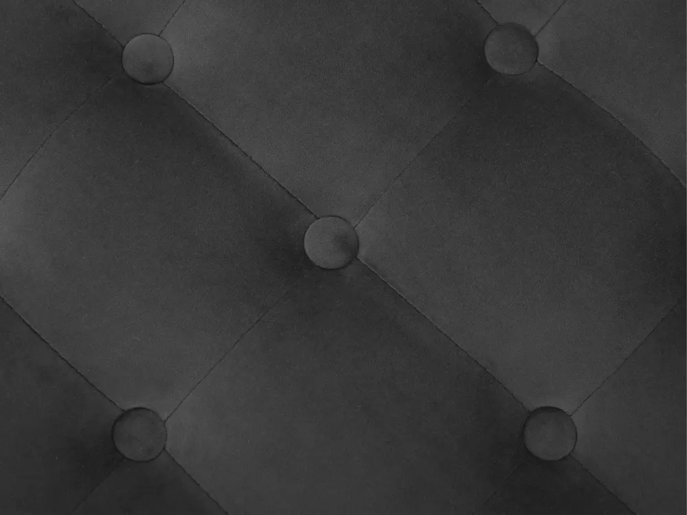 Pouf TAMPA Samtstoff Schwarz_816593