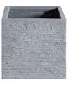 Blumenkübel PAROS 30 cm Hellgrau
