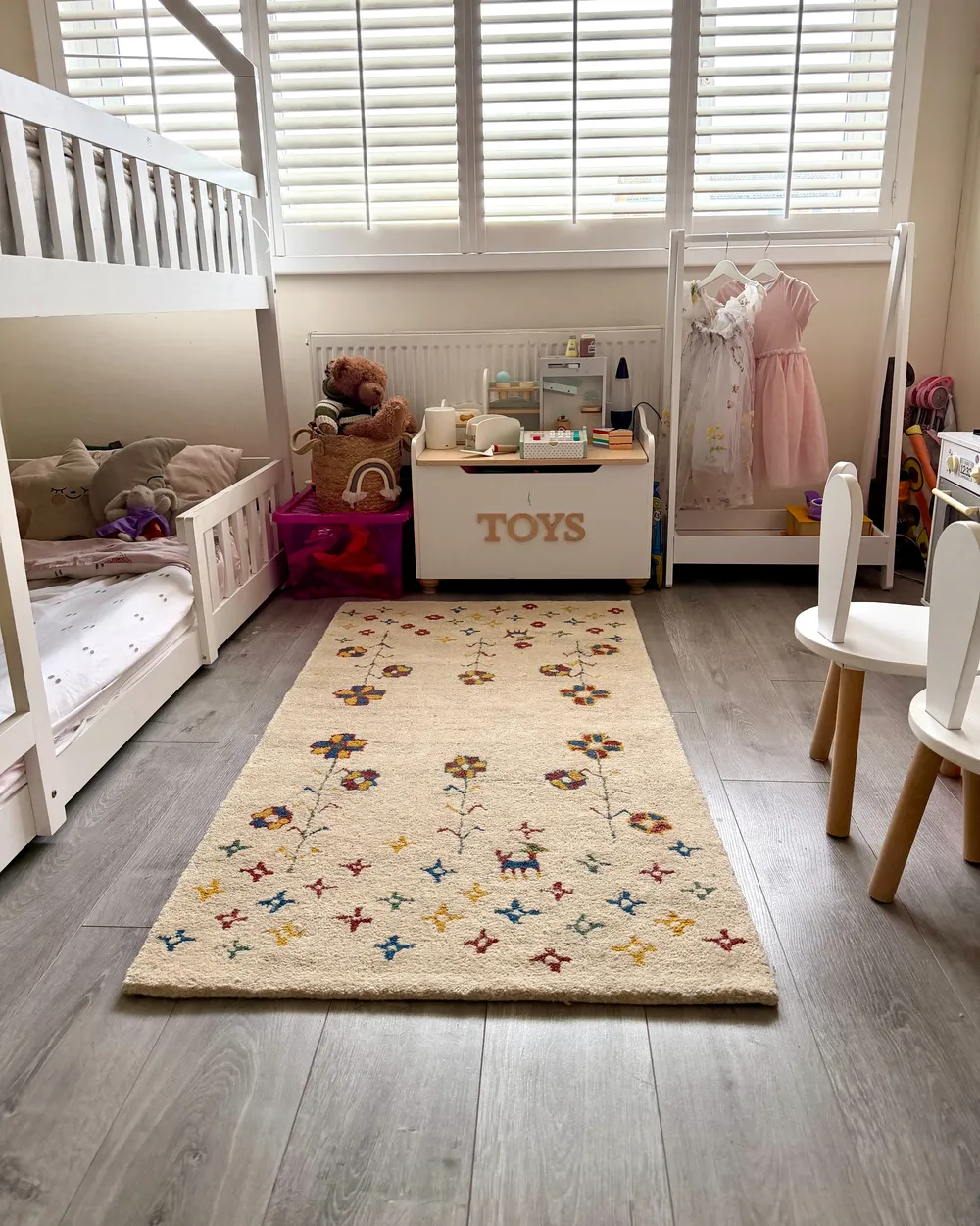 Teppich HUSUNLU Beige 80 x 150 cm Gabbeh Wolle_1046196