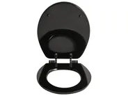 WC-Sitz INIRIDA Soft-Close-Funktion MDF-Platte Schwarz_1016452
