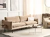 Sofa 3-Sitzer VINTERBRO Samtstoff Beige