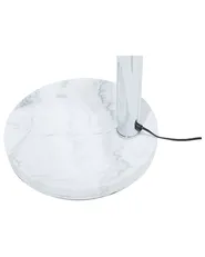 Floor Lamp FLINDERS Adjustable Metal Silver_695287