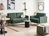 Sofa Set 3-Sitzer BREDA Stoff Grün