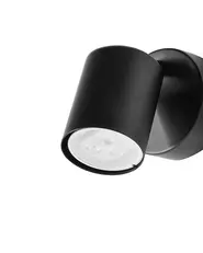 Set of 2 Wall Lamps NYANDO Metal Black_1028825