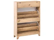 Shoe Storage Cabinet GATTON Light Brown_1014876