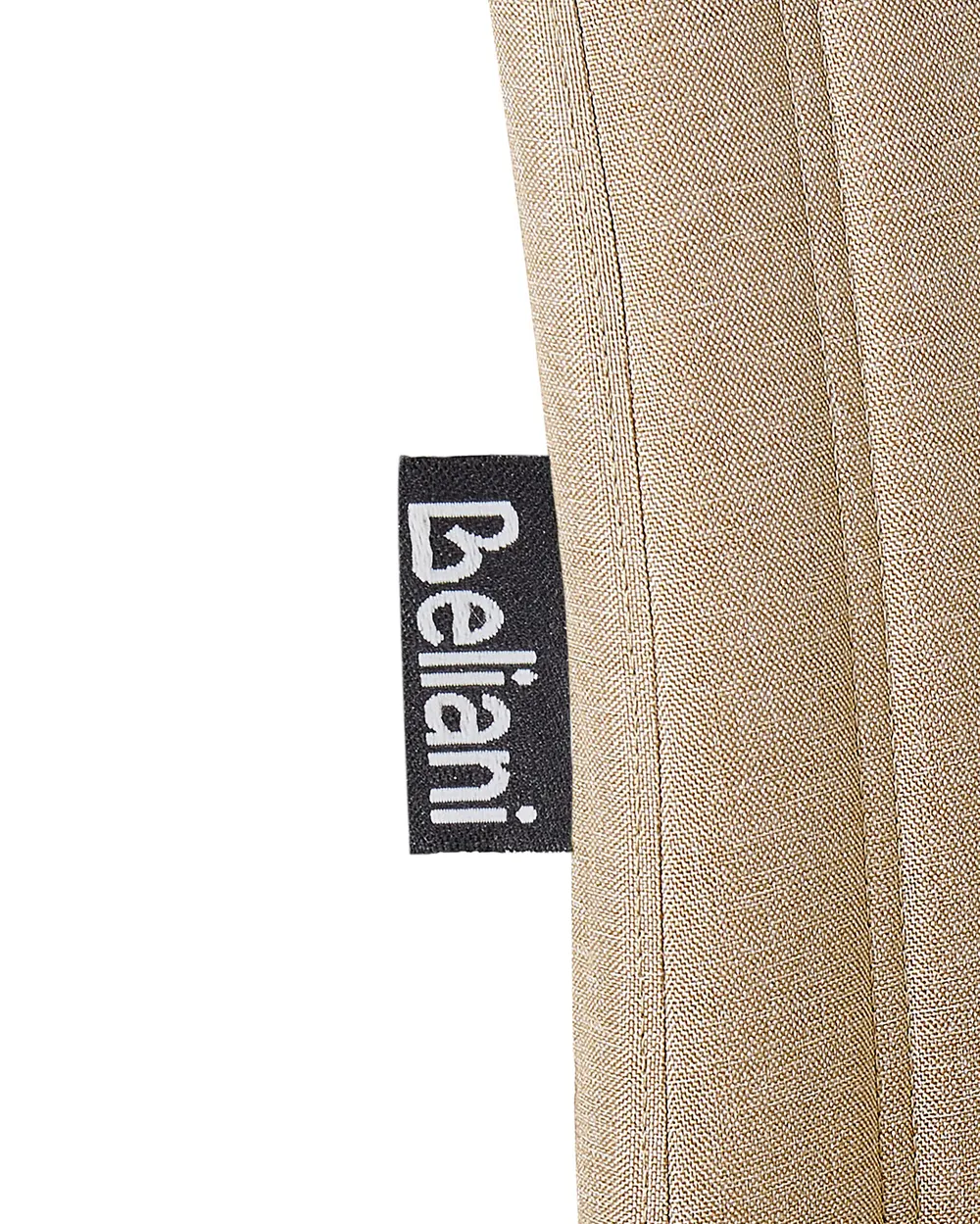 Set of 2 Dining Chairs CALGARY Sand Beige_1032865