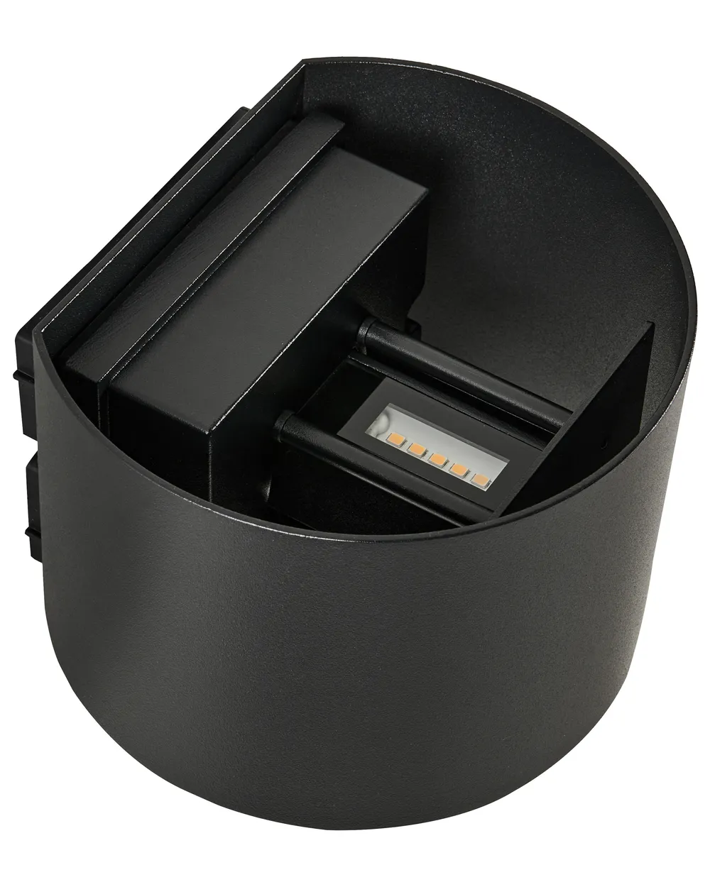 LED Außenwandleuchte 2er Set MORAY mit Bewegungsmelder Schwarz_1102906