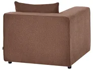 Modul Ecksofa 4-Sitzer AXEBO Bouclé Braun linksseitig_1075922
