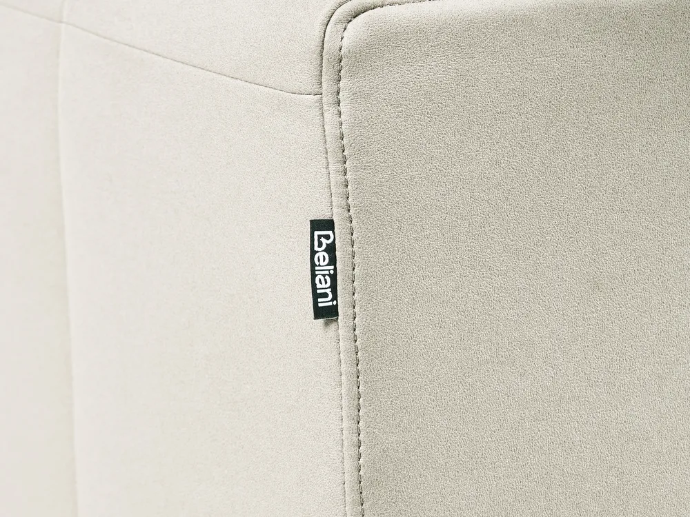 Sofa 3-Sitzer OMMEL Stoff Hellbeige_1035675