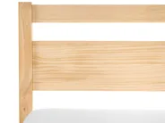 Bett mit Lattenrost Kiefernholz MERCURER 140 x 200 cm Hellbraun_1113234