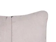 Sofa 2 Seater HABO with Ottoman Fabric Taupe_1077162