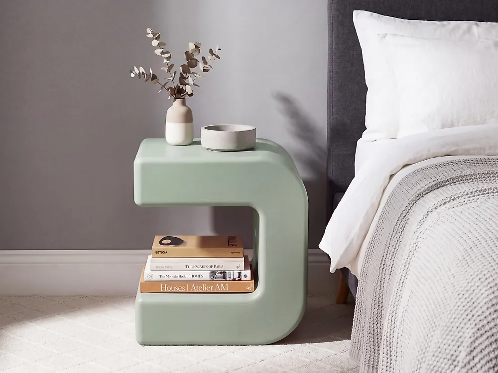 Set of 2 Side Tables MOZIA Green_1166139