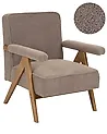 Sessel EVJE Bouclé Taupe