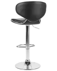 Set mit 2 Barstühlen CONWAY drehbar Kunstleder Schwarz_743418