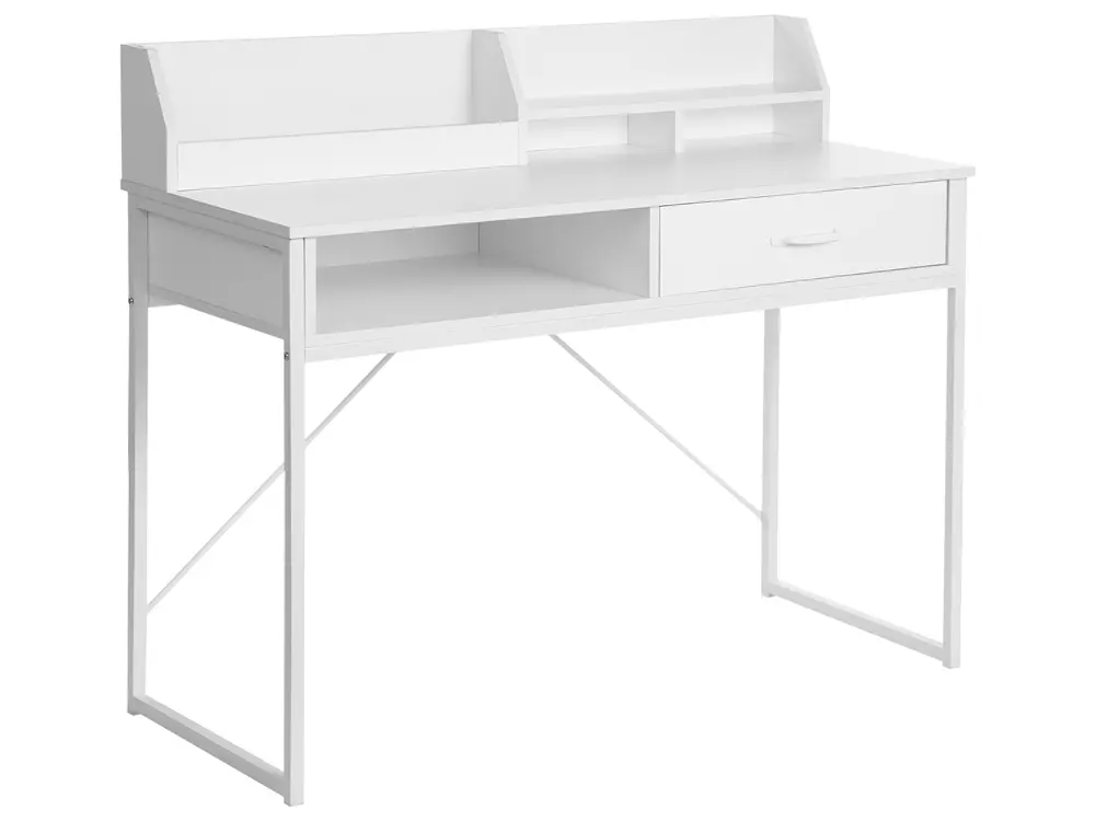 Schreibtisch ZYRA 110 cm 50 cm Weiß