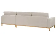 Ecksofa 4-Sitzer SIGGARD Stoff Hellbeige linksseitig_944894
