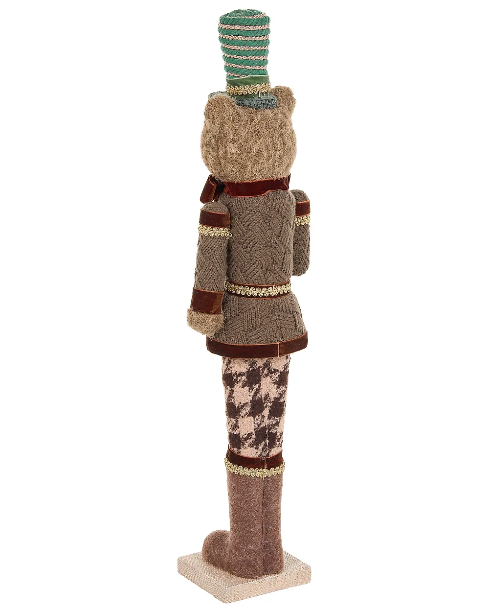 Set od 2 dekorativne figurice ALATORNIO 62/63 cm Medvjed Subota Smeđi_1156819